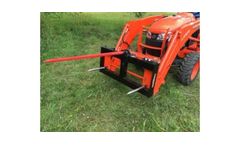 Tractor Loader Bale Spears