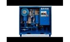 GlobeCore CMM-4D oil purification and Degassing machine Video