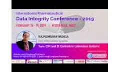 Interview with KalpeshKumar Vaghela, CEO of Infra Control Systems. Is Data Integrity so important? Video