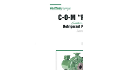 Buffalo - Model COM R - Refrigerant Pumps Brochure