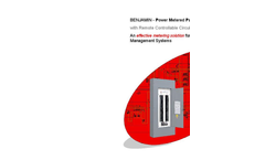 Power Metered Panelboard (PMP) with Remote Controllable Circuit Breakers - Brochure