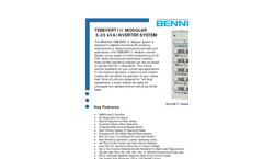 Inverter - Model NPP - Single and Three-Phase Inverters Systems -  Brochrue