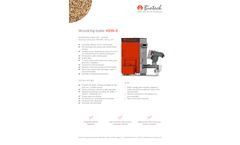 Biotech - Model HZ55-E - Wood Chip Boiler - Datasheet