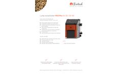 Biotech - Model HVZ-Pro 55-30 & 55-40 - Lump Wood Boiler - Datasheet