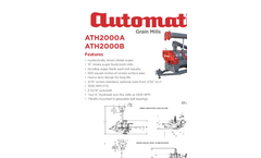Automatic - Model ATH2000A & ATH2000B - Hammer Mills - Datasheet
