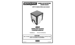 Berco - Model 700271-3 - 34 Inch Berco Winter Cab - Manual
