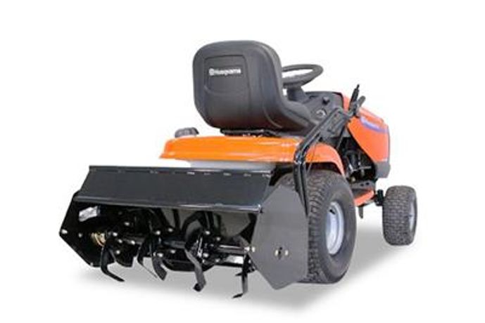 Garden tractor best sale with tiller