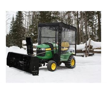 Berco - Model 700423-2 - 40Inch` Winter Cab for Lawn and Garden Tractor