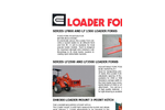 Model LF800 AND LF 1500 - Loader Forks- Brochure