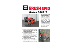 Model BS8310 - Brush Spider Brochure