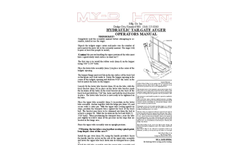 My-D-Han-D - Hydraulic Powered Tail Gate Auger -  Brochure