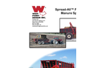 Spread- All - Model TR16T, TR20T, TR22T, TK20T, TK22T - Manure Spreaders Brochure