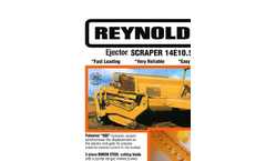 Model 14E10.5 - Construction Scrapers Brochure