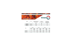 GreenEcoTherm - GP IV-TH - Automatic Wood Pellet Burners - Technical Data