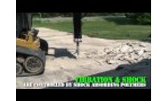 Big Break Skid Steer Concrete Breaker Attachment by Quick Attach Video