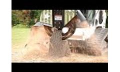 Skid Steer Stump Grinder Attachment Stumper 360 Video