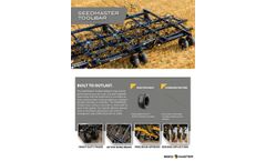 SeedMaster - Model - Toolbar - Brochure