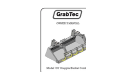 Model GS - Skid Loader Bucket & Grapples - Manual