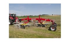 Twin Rotor Windrowers with Side Swath