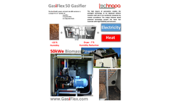 GasiFlex - Model 50 - Gasifier Power Unit - Brochure
