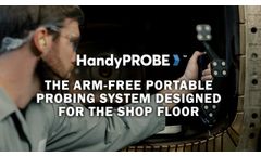 The Arm-Free Portable Probing System (PCMM) Designed for the Shop Floor: HandyPROBE Next - Video