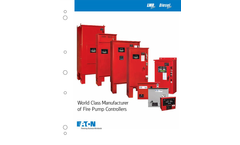 Eaton - - Fire Pump Controllers Brochure
