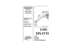 Ton Direct Drive Log Splitter LSRB675221350 Brochure