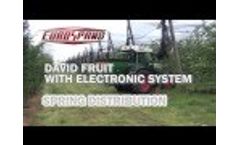 Spandiconcime David Fruit concimazione Primaverile 2016 Video