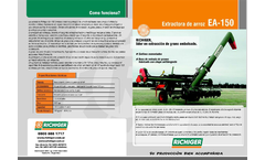 Model EA150R - Grain Unloader Brochure