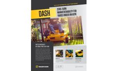 Hustler Dash - Compact Residential Mower - Datasheet