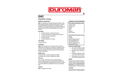 Duromar - Model EAC - Ceramic Lining System - Brochure