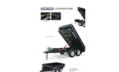 Sure-Trac - Model SD - Deckover Dump Trailer Brochure