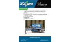 Luckno - Model BP744 - Bale Processors - Brochure
