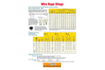 Wire Rope Slings Brochure