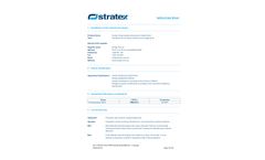 Stratex - Oil & Fuel Heavyweight Absorbent Pads Brochure