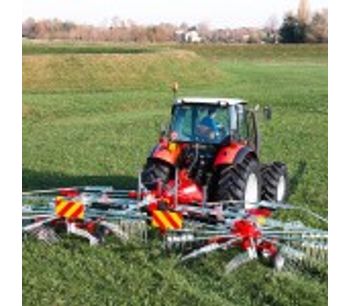 Tractor-Mounted Double Rotary Swather-1