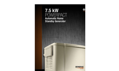 PowerPact - 7.5kW - Automatic Home Standby Generator - Brochure