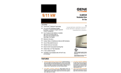 Generac - Model 7031, Guardian Series 11kW - Home Backup Generator - Datasheet