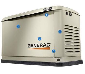 Generac - Model Guardian Series 7029, 9kW - Home Backup Generator