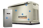 Generac - Model 7030, Guardian Seres 9kW - Home Backup Generator with 16-Circuit Transfer Switch