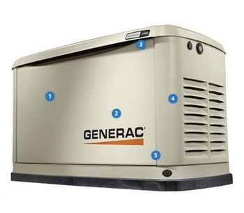 Generac - Model 7031, Guardian Series 11kW - Home Backup Generator