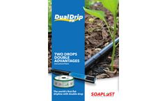 Dualdrip - Dual Drip Integral Dripline - Brochure