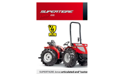 SUPERTIGRE JONA - - Tractor Brochure