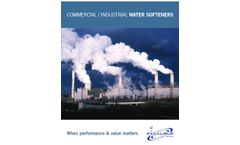Duplex Alternating Commercial Water Softeners - Brochure