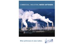 Progressive Flow Commercial Water Softeners - Brochure