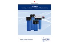 Excalibur - Model RO TFC100 - Reverse Osmosis Membrane - Brochure