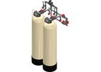 Excalibur - Model EWS FD125-CS Series - Duplex Alternating Commercial Chemical Removal Filters (Inlet/Outlet: 1.25