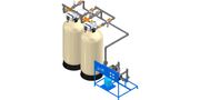 Twin Parallel Commercial Cooling Tower Side Stream Filters (5-micron filtration)