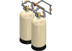 Excalibur - Model EWS FD2MQC-CS Series - Duplex Alternating Commercial Chemical Removal Filters (Inlet/Outlet: 2.0