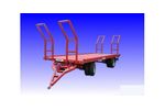 BICCHI - Flatbed Trailers with Double Axle Fixed Body